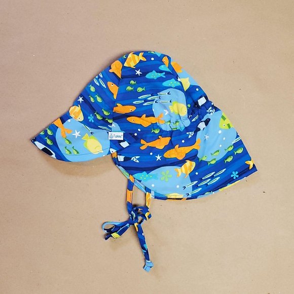 I-Play Sun Protection Hat 2T-4T Blue - Picture 10 of 13